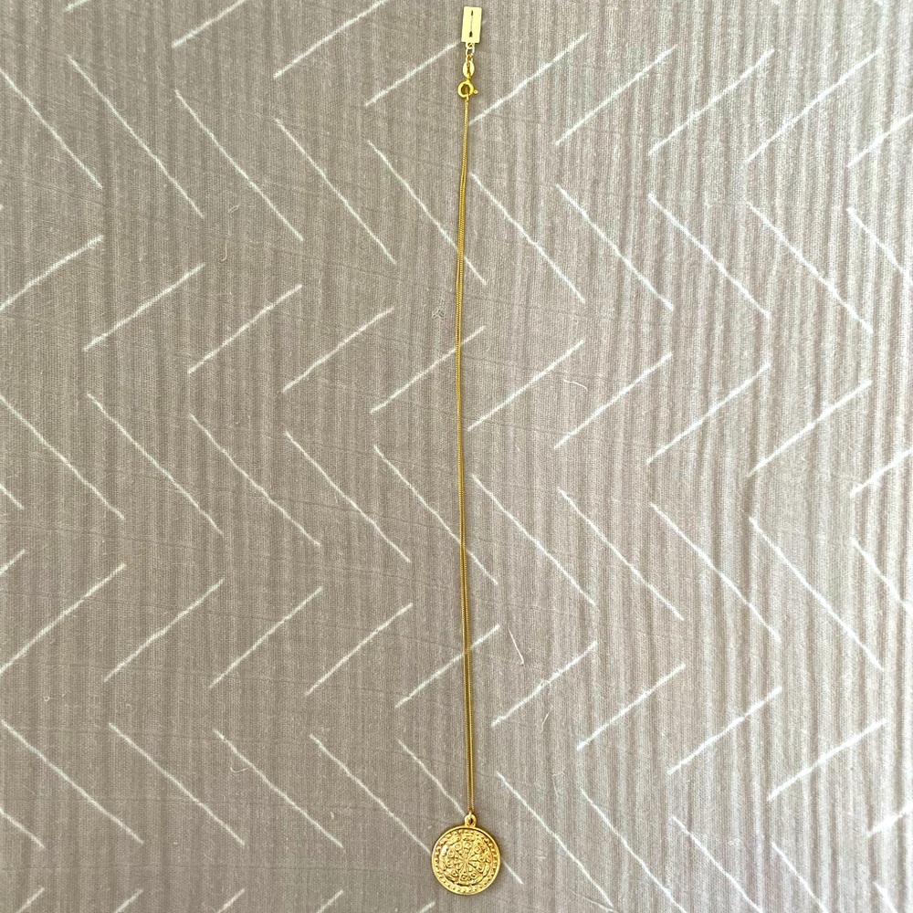MEGHAN BO DESIGNS - THE BUDDHA WHEEL NECKLACE - GOLD